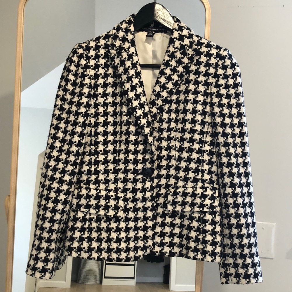 Ellen Tracy | Houndstooth Blazer